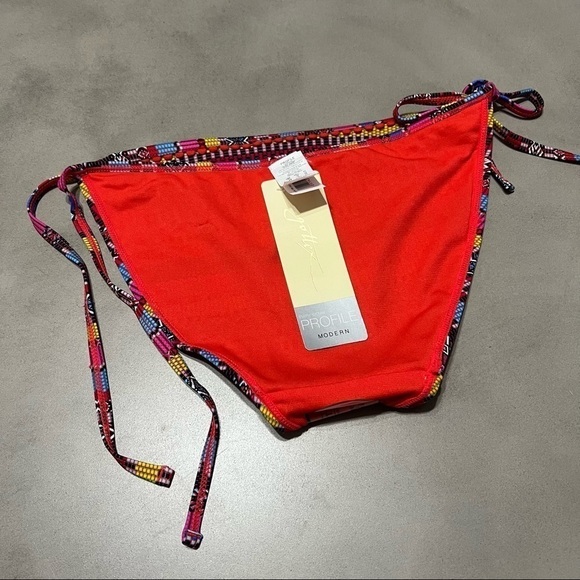PROFILE BY GOTTEX Modern Boho String Bikini Bottom - Picture 3 of 5